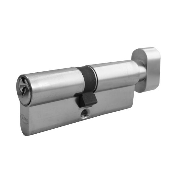 ASEC 5-Pin Euro Key & Turn Cylinder 85mm 40/T45 (35/10/T40) KD NP - Click Image to Close