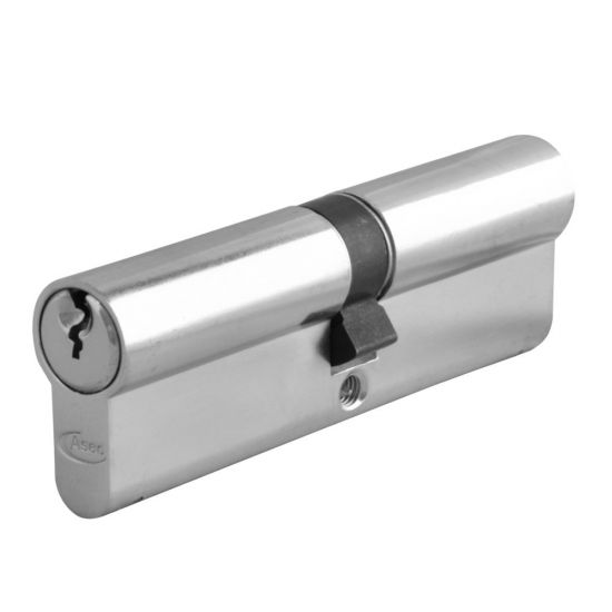 ASEC 6-Pin Euro Double Cylinder 100mm 50/50 (45/10/45) KD NP - Click Image to Close