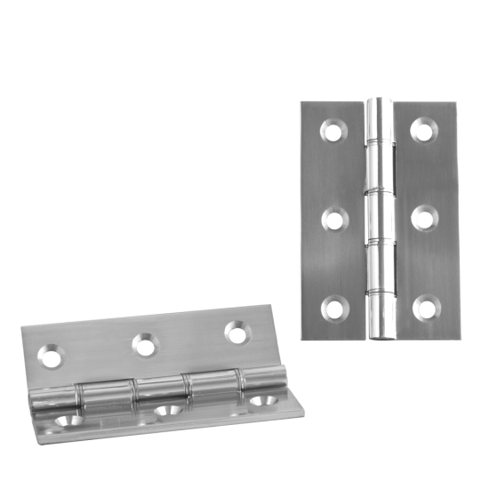 ASEC Double Steel Washer Hinge 75mm X 50mm X 2.50mm CP - Click Image to Close