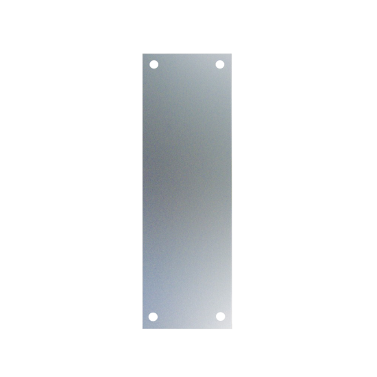 ASEC 75mm Wide Aluminium Finger Plate 225mm SAA - Click Image to Close