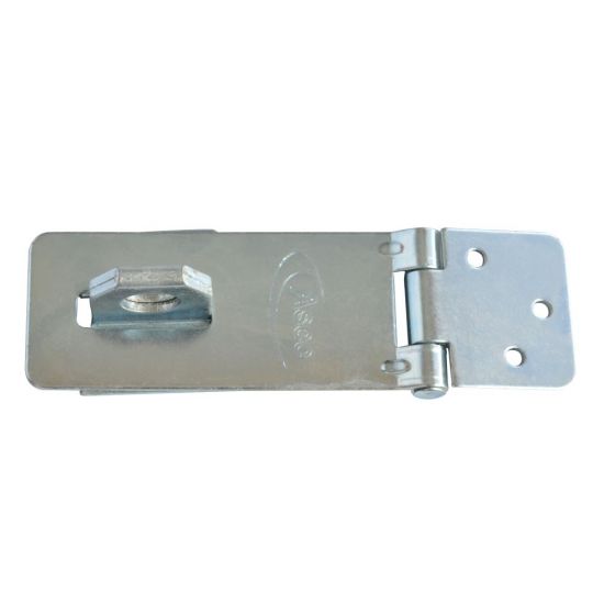 ASEC Galvanised Multi Link Concealed Fixing Hasp & Staple 95mm GALV - Click Image to Close