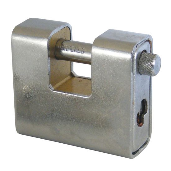 ASEC Steel Sliding Shackle Padlock 60mm KD Boxed - Click Image to Close
