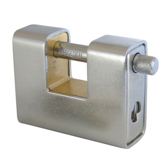 ASEC Steel Sliding Shackle Padlock 80mm KD Boxed - Click Image to Close