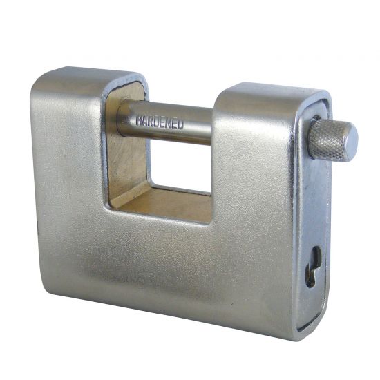 ASEC Steel Sliding Shackle Padlock 90mm KD Boxed - Click Image to Close