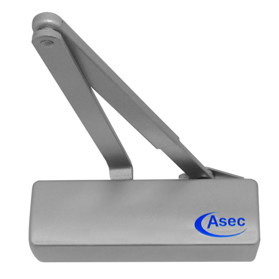ASEC Classic Size 3-4 Overhead Door Closer SSS - Click Image to Close