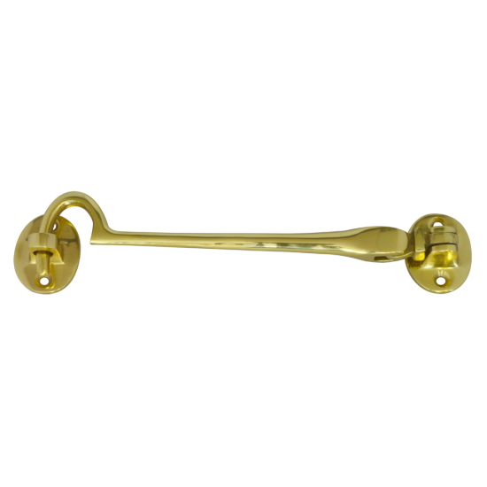 ASEC Brass Cabin Hook 152mm Visi - Click Image to Close