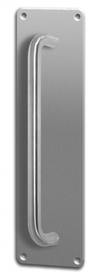ASEC Plate Mounted 75mm Stainless Steel Pull Handle 225mm SSS - Click Image to Close