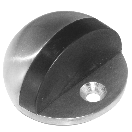 ASEC Oval Stainless Floor Door Stop SS - Click Image to Close