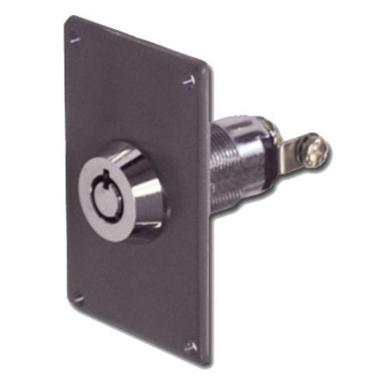 ASEC Electric Key Switch Chrome - Click Image to Close