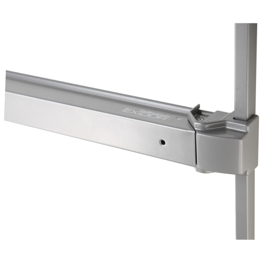 EXIDOR 402 Touch Bar Panic Bolt Silver Enamelled - Click Image to Close