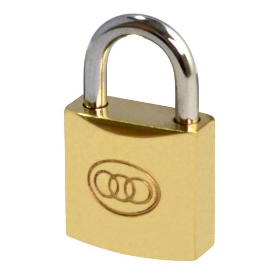 Tricircle 26 Series Brass Open Shackle Padlocks 20mm KD Boxed - Click Image to Close