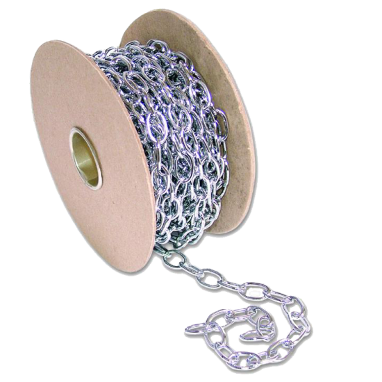 ENGLISH CHAIN 331 Brass Oval Chain 12mm CP - Click Image to Close