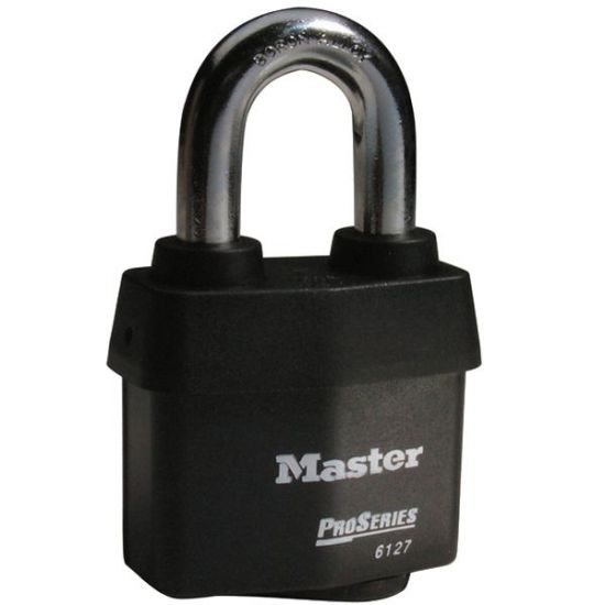 MASTER LOCK 6121 & 6127 Pro-Series Laminated Padlock 6127 EURD - 67mm KD Visi - Click Image to Close