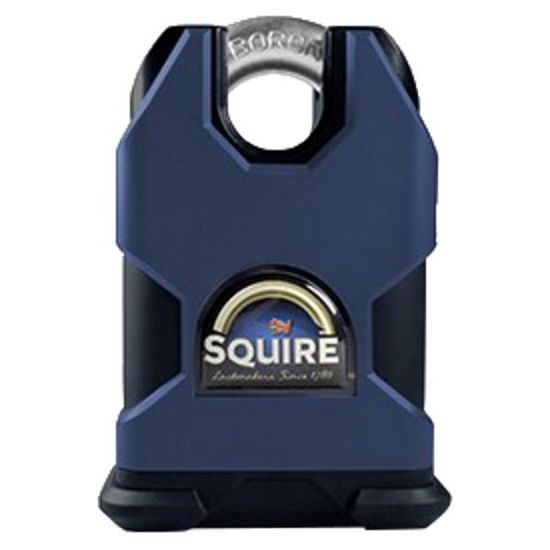 SQUIRE SS50CP5 Stronghold Steel 5 Pin Closed Shackle Padlock KD Visi - Click Image to Close