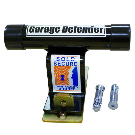 PJB 301 Garage Defender Black No Padlock - Click Image to Close