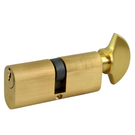 ERA 6-Pin Oval Key & Turn Cylinder 70mm 35/T35 (30/10/T30) KD PB - Click Image to Close