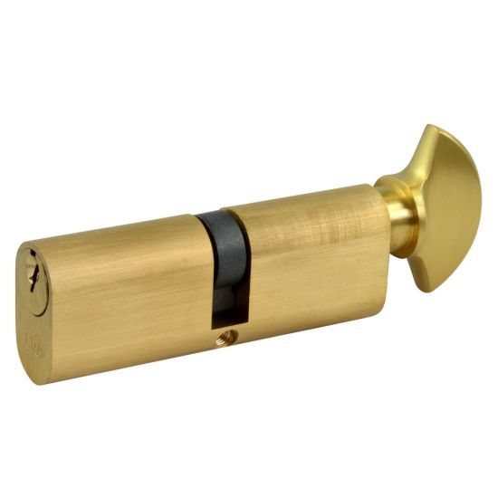 ERA 6-Pin Oval Key & Turn Cylinder 80mm 40/T40 (35/10/T35) KD PB - Click Image to Close