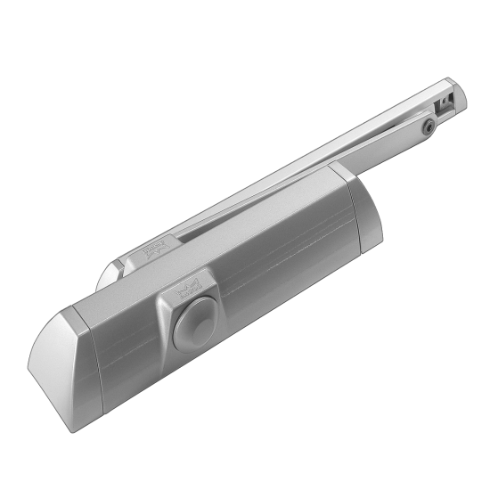 DORMAKABA TS90 Size 3 Cam Action Overhead Door Closer SILVER - Click Image to Close