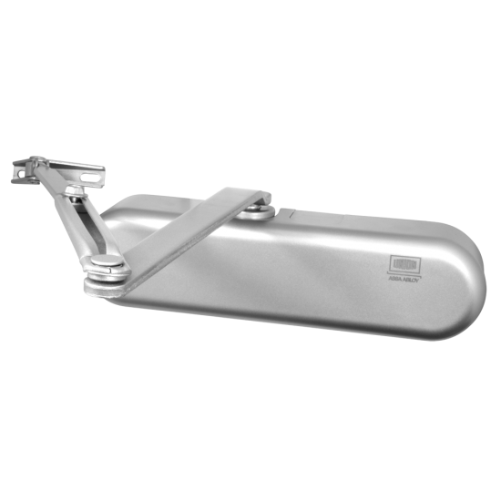 UNION N8834 Size 3-4 Overhead Door Closer SILVER - Click Image to Close