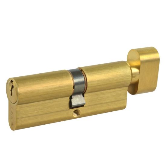 CISA C2000 Euro Key & Turn Cylinder 85mm 45/T40 (40/10/T35) KD PB - Click Image to Close