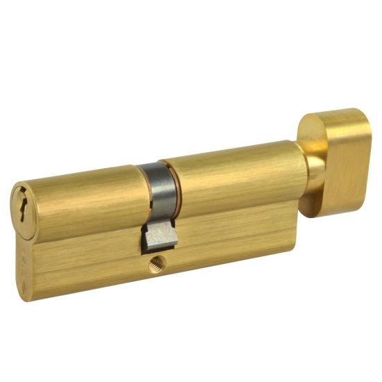 CISA C2000 Euro Key & Turn Cylinder 90mm 40/T50 (35/10/T45) KD PB - Click Image to Close