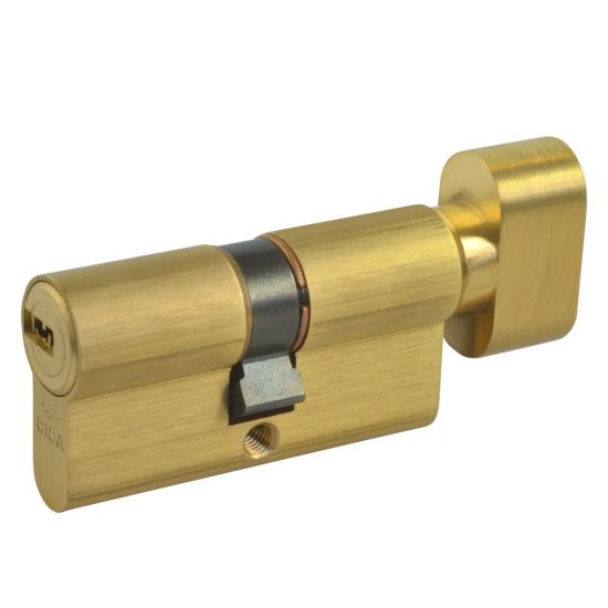 CISA Astral Euro Key & Turn Cylinder 60mm 30/T30 (25/10/T25) KD PB - Click Image to Close