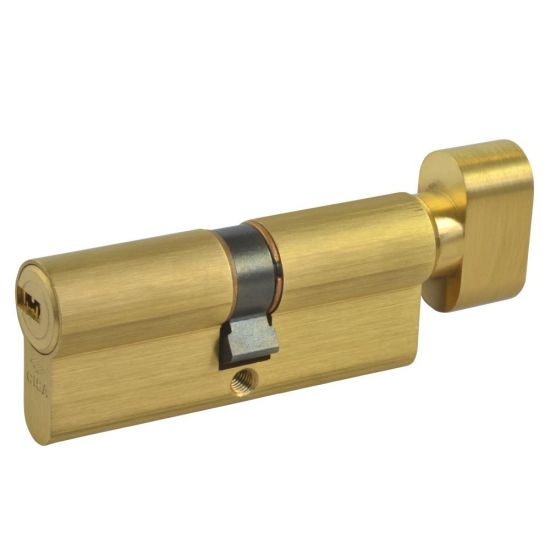 CISA Astral Euro Key & Turn Cylinder 70mm 35/T35 (30/10/T30) KD PB - Click Image to Close
