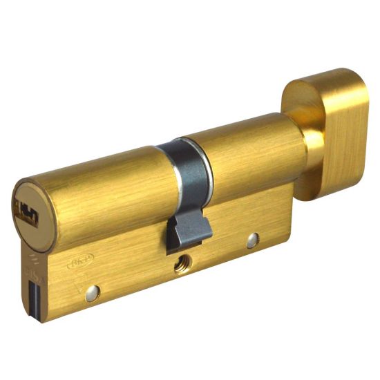 CISA Astral S Euro Key & Turn Cylinder 80mm 45/T35 (40/10/T30) KD PB - Click Image to Close