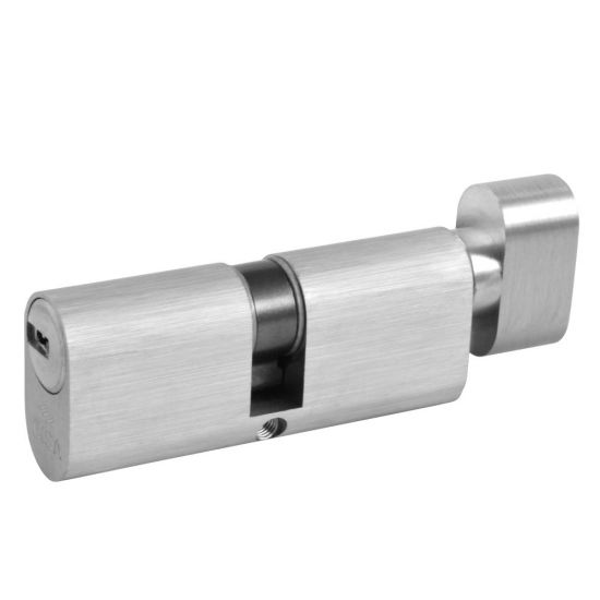 CISA Astral Oval Key & Turn Cylinder 74mm 37/T37 (32/10/T32) KD NP - Click Image to Close