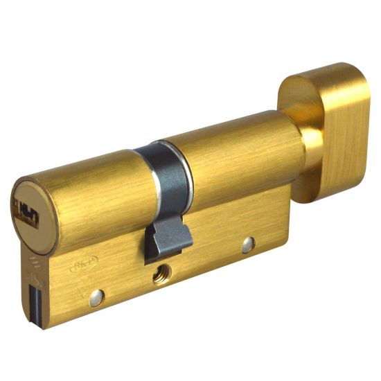 CISA Astral S Euro Key & Turn Cylinder 70mm 30/T40 (25/10/T35) KD PB - Click Image to Close