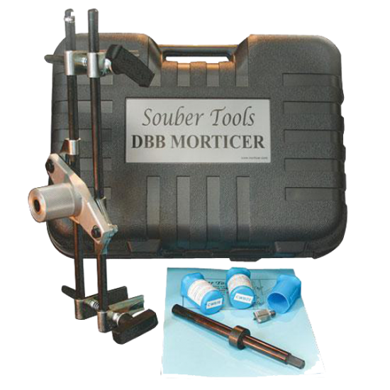 SOUBER TOOLS JIG1 New Style Morticer c/w 3 Cutters JIG1 - Click Image to Close