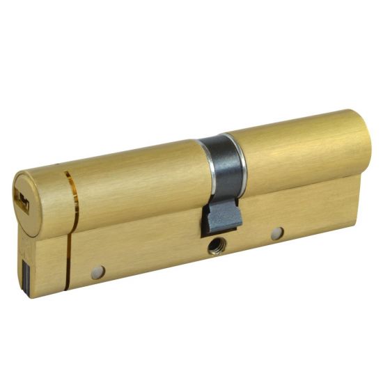 CISA Astral S24 QD Euro Double Cylinder 100mm 45/55 (40/10/50) KD PB - Click Image to Close