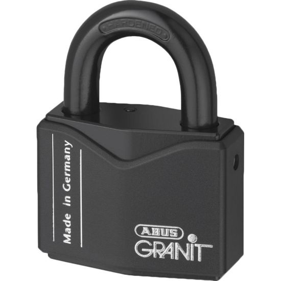 ABUS 37 Series Granit `Plus` Mechanism Solid Steel Open Shackle Padlock 63mm KD 37/55 Visi - Click Image to Close