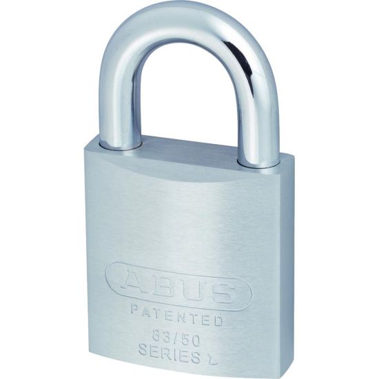 ABUS 83 Series Brass Open Shackle Padlock 48mm KD 83/50 Visi - Click Image to Close