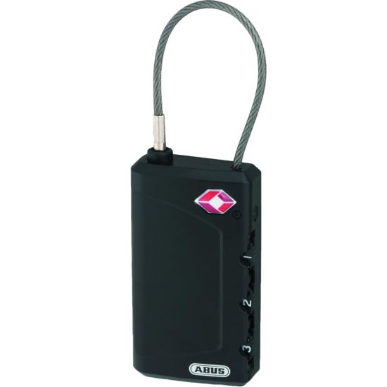 ABUS 148TSA Series Combination Luggage Cable Lock 20mm 148TSA - Click Image to Close