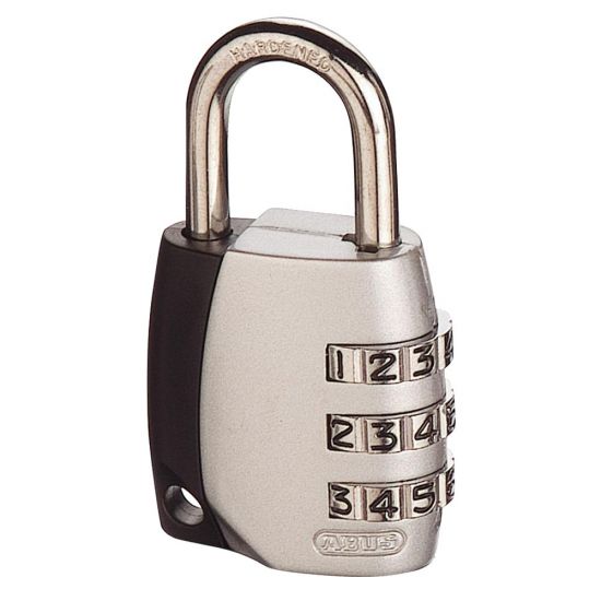 ABUS 155 Series Combination Open Shackle Padlock 34mm 155/30 Visi - Click Image to Close