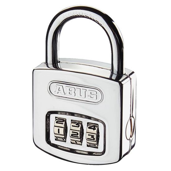 ABUS 160 Series Combination Open Shackle Padlock 42mm 160/40 Visi - Click Image to Close