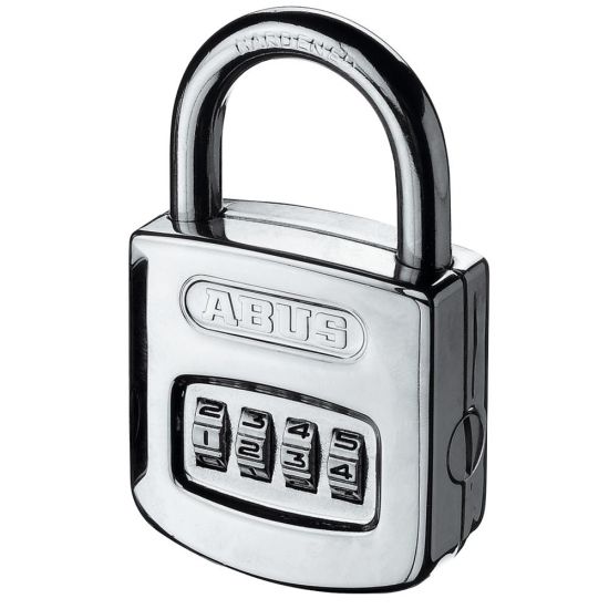 ABUS 160 Series Combination Open Shackle Padlock 50mm 160/50 Visi - Click Image to Close