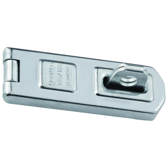 ABUS 100 Series Hasp & Staple 35mm x 100mm 100/100 Boxed - Click Image to Close