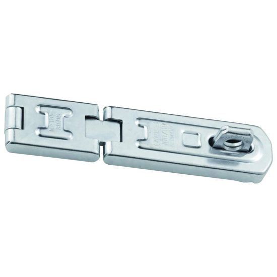 ABUS 100 Series Hasp & Staple 28mm x 128mm Double Jointed 100/80DG Boxed - Click Image to Close