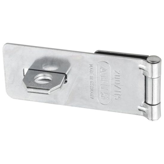 ABUS 200 Series Hasp & Staple 47mm x 115mm 200/115 Bagged - Click Image to Close