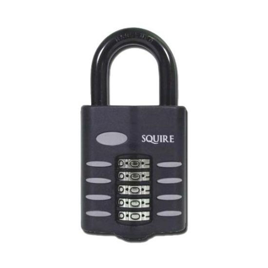 SQUIRE CP60 Series Recodable 60mm Combination Padlock Open Shackle Visi - Click Image to Close
