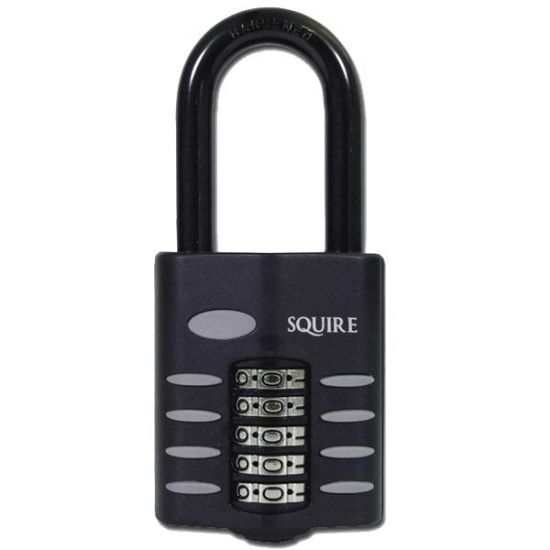 SQUIRE CP60 Series Recodable 60mm Combination Padlock Long Shackle Visi - Click Image to Close