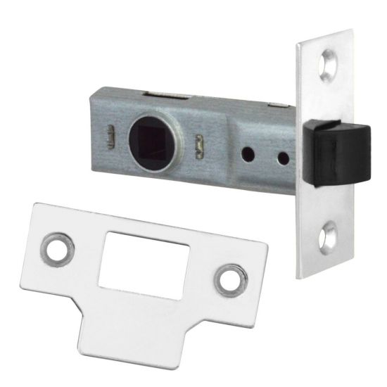 UNION J2600 Essential Tubular Latch 64mm ZP Bagged - Click Image to Close