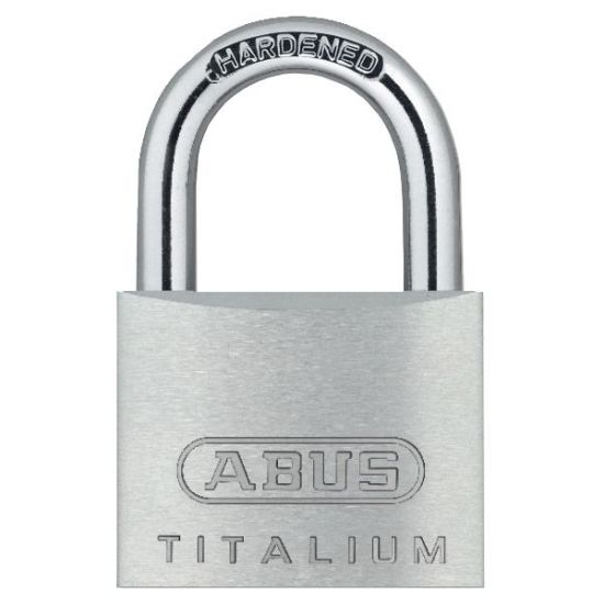 ABUS Titalium 64TI Series Open Shackle Padlock 20mm KD 64TI/20 Visi - Click Image to Close