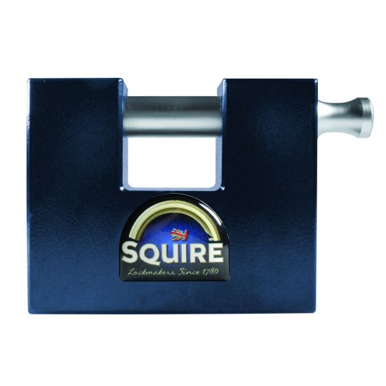 SQUIRE Stronghold WS75 Steel Container Sliding Shackle Padlock Visi - Click Image to Close