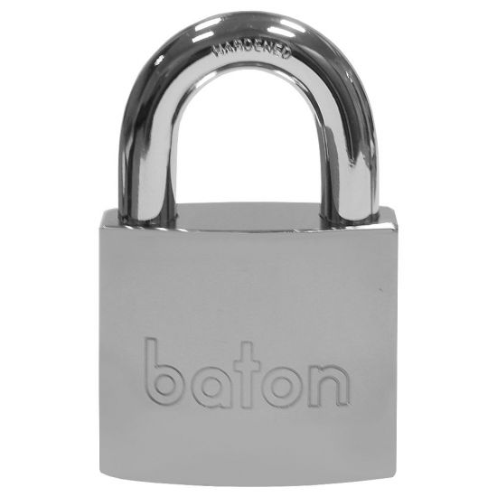 BATON LOCK 6020 Series Open Shackle Brass Padlock With Disc Mechanism 30mm KD - Click Image to Close