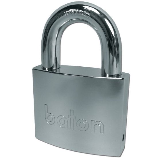 BATON LOCK 6020 Series Open Shackle Brass Padlock With Disc Mechanism 40mm KD - Click Image to Close