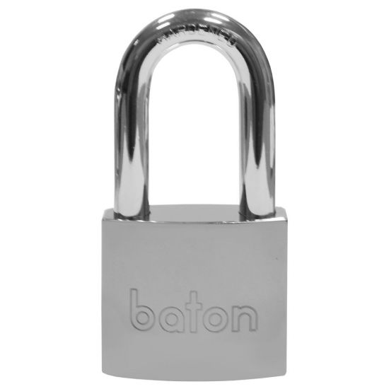 BATON LOCK 6020 Series Long Shackle Brass Padlock With Disc Mechanism 45mm KD - Click Image to Close