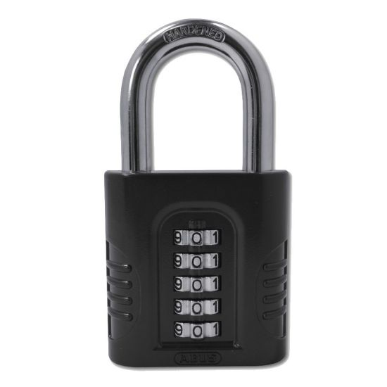 ABUS 158 Series Combination Open Shackle Padlock 65mm 158/65 Visi - Click Image to Close